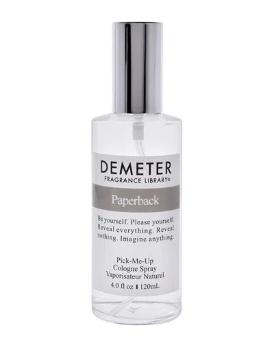 Demeter Unisex 4oz Edc Paperback Edc In Transparent