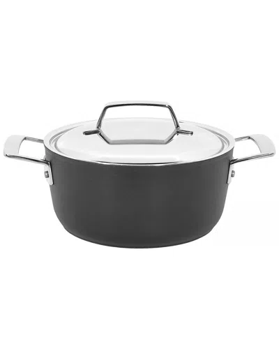 Demeyere Alupro 2.5qt Aluminum Nonstick Dutch Oven In Black