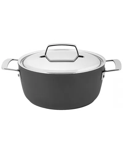 Demeyere Alupro 4.5qt Aluminum Nonstick Dutch Oven In Gray