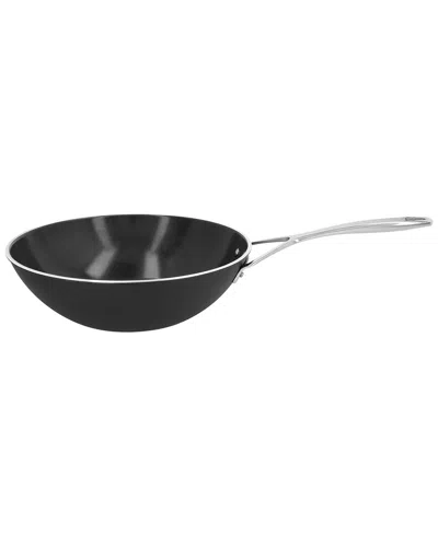 Demeyere Alupro Ceramic 12in Aluminum Nonstick Wok In Black