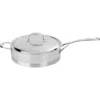 Demeyere Atlantis 3-quart Stainless Steel Sauté Pan With Helper Handle & Lid In Silver