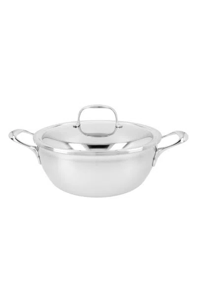 Demeyere Atlantis 3.5-quart Conic Saucepan With Lid In Stainless Steel
