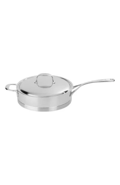 Demeyere Atlantis 5.1-quart Stainless Steel Sauté Pan In Silver
