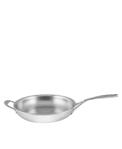 Demeyere Atlantis 7 Proline Stainless Steel Fry Pan With Helper Handle, 11 In Silver