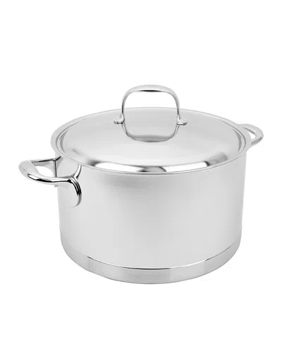 Demeyere Atlantis 7 Stainless Steel Dutch Oven, 8.9 Qt In Silver