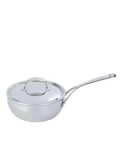Demeyere Atlantis 7 Stainless Steel Saucier, 3.5 Qt In Silver