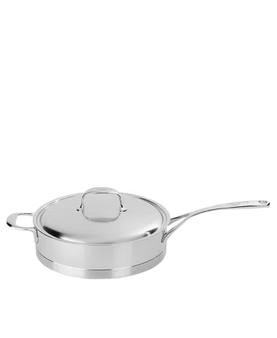 Demeyere Atlantis 7 Stainless Steel Saute Pan With Helper Handle, 5.1 Qt In Silver