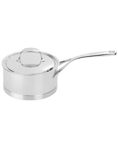 Demeyere Atlantis Proline 7 1.6qt Stainless Steel Saucepan In Silver