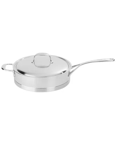 Demeyere Atlantis Proline 7 5.1qt Stainless Steel Sauté Pan With Helper Handle In Silver