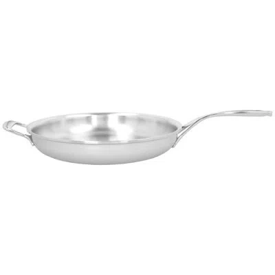 Demeyere Atlantis Proline Stainless Steel Fry Pan With Helper Handle In Silver
