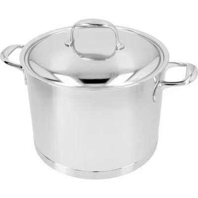 Demeyere Atlantis Stainless Steel Stock Pot In Silver