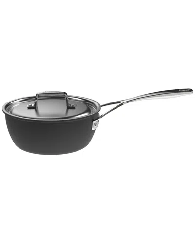 Demeyere Black 5 Stainless Steel With Ceramic 2qt Saucepan With Lid In Multi