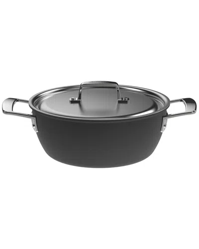 Demeyere Black 5 Stainless Steel With Ceramic 3.5qt Dutch Oven With Lid