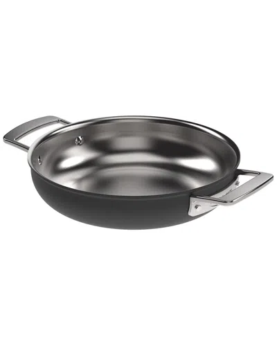 Demeyere Black 5 Stainless Steel With Ceramic 9.5in Double Handle Fry Pan In Multi