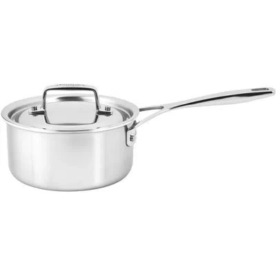 Demeyere Essential 5 18/10 Stainless Steel Round Sauce Pan, Silver
