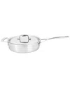 Demeyere Essential 5-ply 3-qt Stainless Steel Saute Pan With Lid