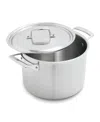 Demeyere Essential 5 Stainless Steel 8-quart Stock Pot In Metallic