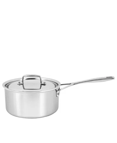 Demeyere Essential 5 Stainless Steel Saucepan, 3 Qt In Silver