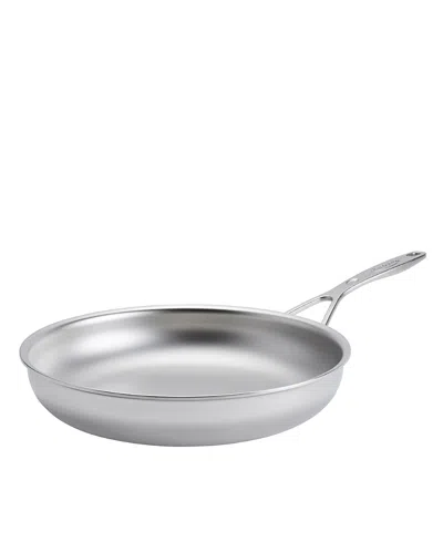 Demeyere Industry 5 Nanotouch Stainless Steel Fry Pan, 11 In Silver