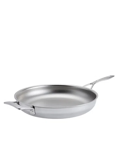 Demeyere Industry 5 Nanotouch Stainless Steel Fry Pan, 12.5 In Silver