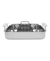 Demeyere Industry 5 Stainless Steel 15.75" Roasting Pan In Metallic