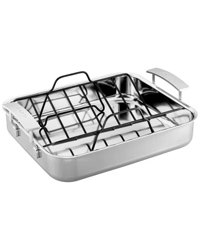 Demeyere Industry 5-ply Stainless Steel Roasting Pan In Multi