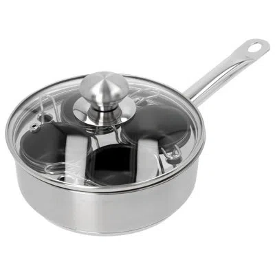 Demeyere Resto 4-cup Stainless Steel Egg Poacher Set In Animal Print