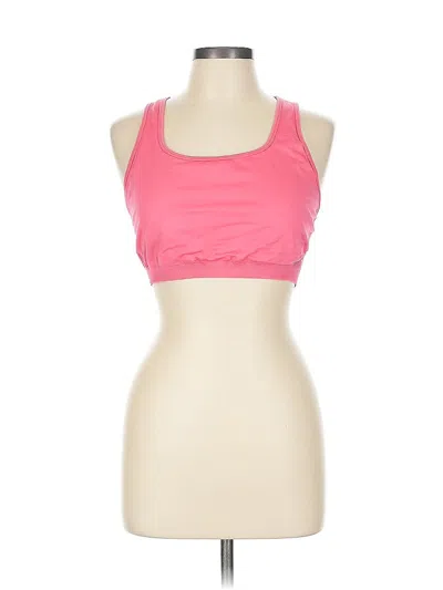 Pre-owned Demi Lovato Fabletics Sports Bra In Orange