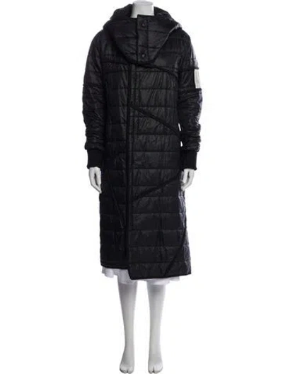Pre-owned Demobaza Down Coat In Blue