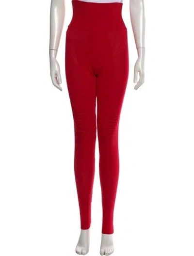 Pre-owned Demobaza Skinny Leg Pants W/ Tags In Red
