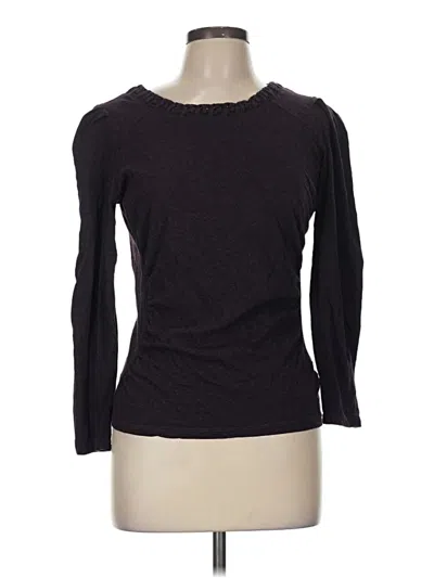 Pre-owned Democracy 3/4 Sleeve T-shirt In Black