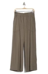 Democracy Ab Leisure Pull-on Wide Leg Pant In Fresh Thyme