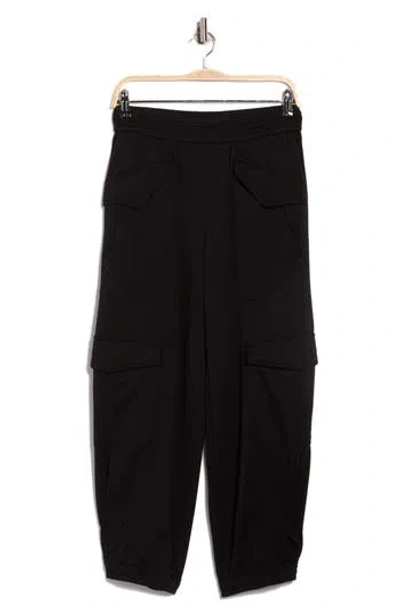 Democracy Ab Leisure Utility Cargo Pants In Black