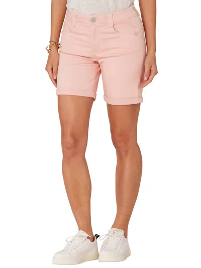 Democracy Ab Solution 7" Inseam Shorts In Strawberry Cream In Pink
