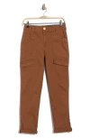 Democracy Ab Solution High Rise Pocket Jeans In Brown