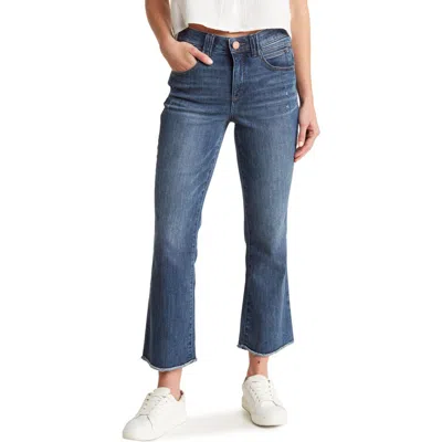 Democracy Ab Tech High Waist Crop Jeans In Indigo Artisanal