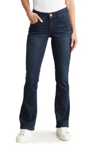 Democracy Ab Tech Itty Bitty Bootcut Jeans In Blue