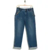 Democracy Ab Technology Cuffed Straight Jeans In Multi