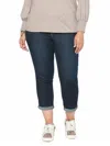 Democracy Absolution Ankle Skimmer Jeans - Plus In Indigo In Multi