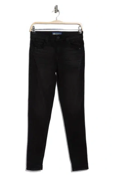 Democracy Ab'solution Ankle Skinny Jeans In Black