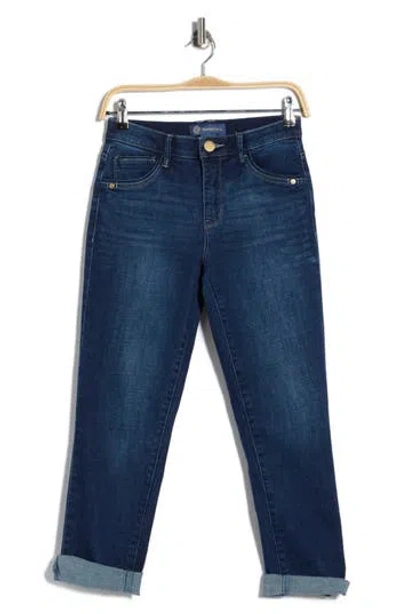 Democracy 'ab'solution Cuffed Skinny Leg Pants In Blue