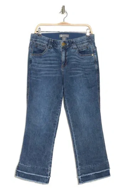 DEMOCRACY DEMOCRACY 'AB'SOLUTION FRAY HEM KICK FLARE JEANS