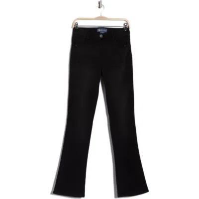 Democracy Absolution High Waist Itty Bitty Bootcut Jeans In Black