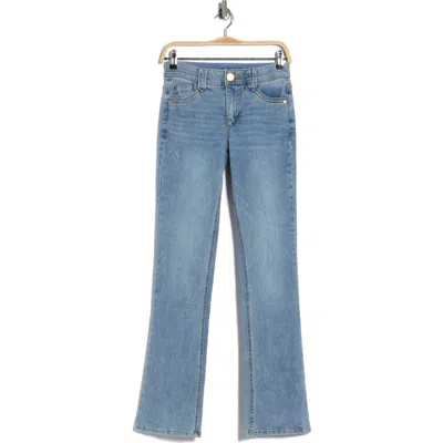 Democracy Absolution High Waist Itty Bitty Bootcut Jeans In Blue