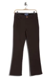 Democracy Absolution High Waist Itty Bitty Bootcut Jeans In Brown