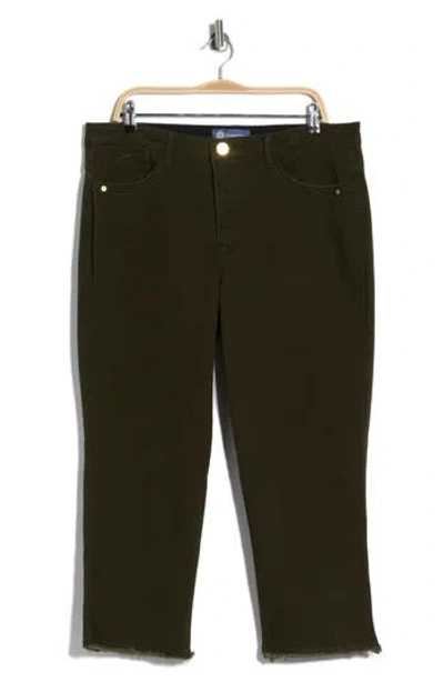 Democracy Absolution High Waist Slim Straight Leg Jeans In Black