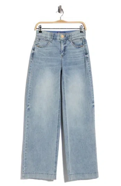 Democracy Absolution High Waist Wide Leg Jeans In Blue
