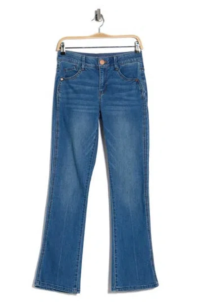 Democracy Absolution Itty Bitty Bootcut Jeans In Blue