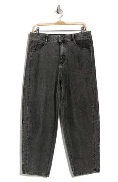 Democracy 'ab'solution Sky Rise Ankle Barrel Leg Jeans In Gray