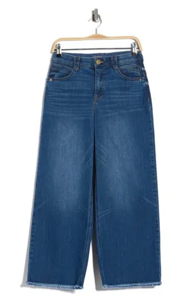 Democracy 'ab'solution Skyrise Wide Leg Pants In Blue
